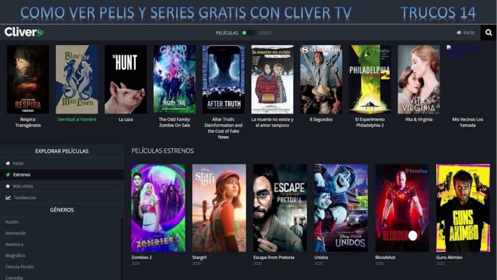 Cliver closes What websites to watch streaming series and movies are still open? List 2023