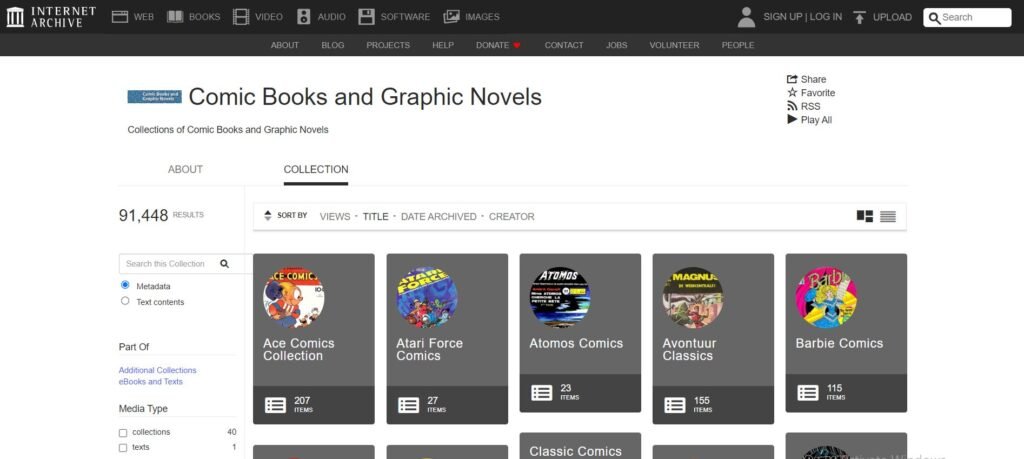 Comic Books and Graphic Novels